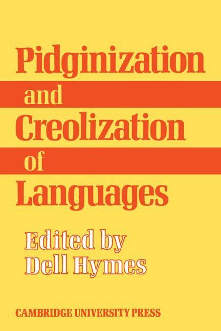 Produktbild: Pidginization and Creolization of Languages