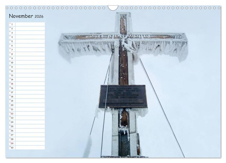 Produktbild: Der Gro&szlig;venediger 3666m (Wandkalender 2026 DIN A3 quer), CALVENDO Monatskalender
