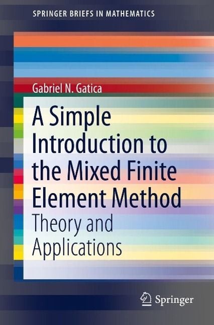 Produktbild: A Simple Introduction to the Mixed Finite Element Method