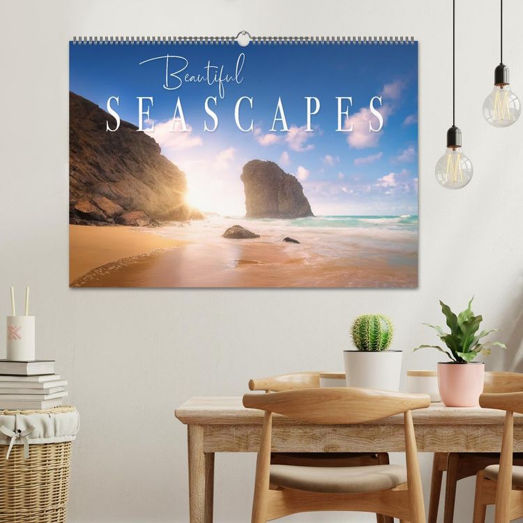 Produktbild: Beautiful Seascapes (Wall Calendar 2026 DIN A2 landscape), CALVENDO 12 Month Wall Calendar