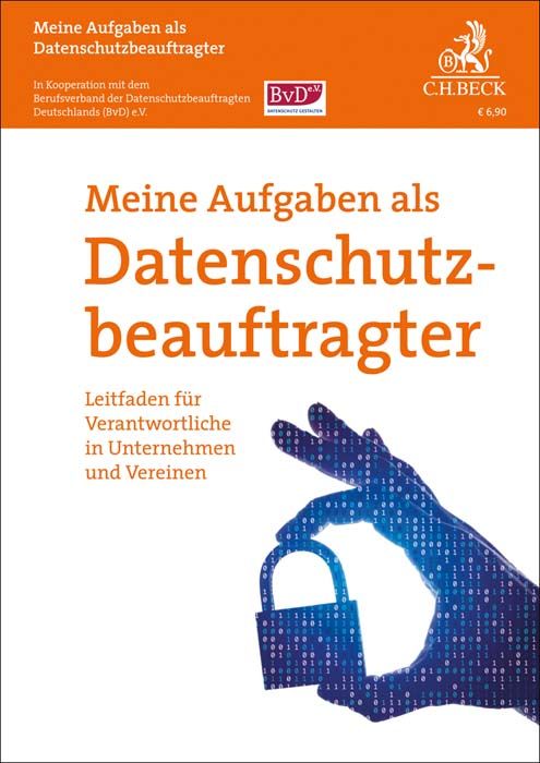 Produktbild: Meine Aufgaben als Datenschutzbeauftragter