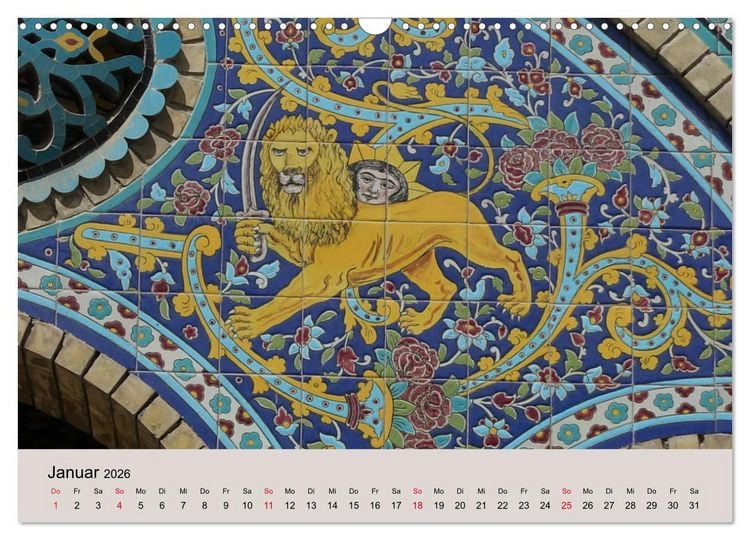 Produktbild: Unbekannter Iran (Wandkalender 2026 DIN A3 quer), CALVENDO Monatskalender