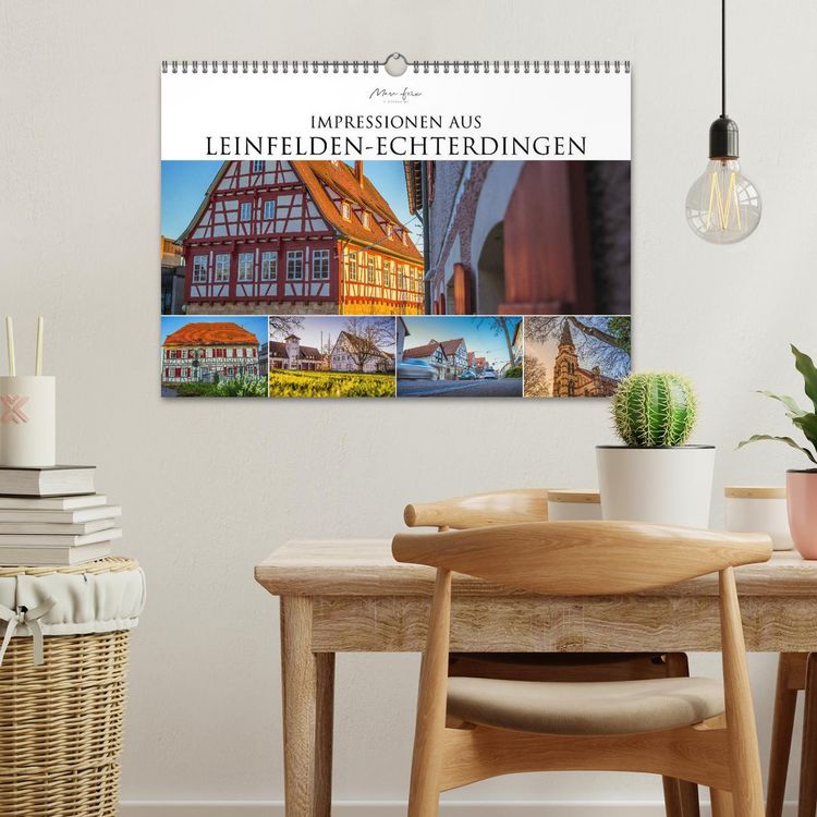Produktbild: Impressionen aus Leinfelden-Echterdingen 2026 (Wandkalender 2026 DIN A3 quer), CALVENDO Monatskalender