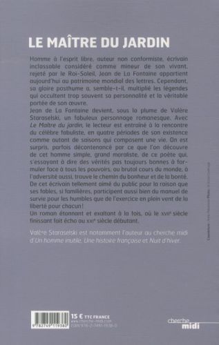 Produktbild: Le ma&icirc;tre du jardin : dans les pas de Jean de La Fontaine