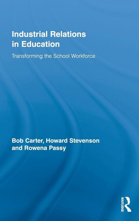 Produktbild: Industrial Relations in Education