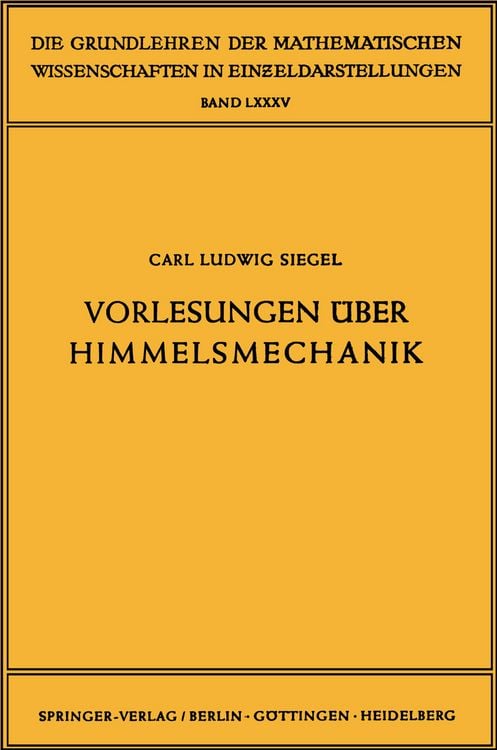 Produktbild: Vorlesungen &uuml;ber Himmelsmechanik