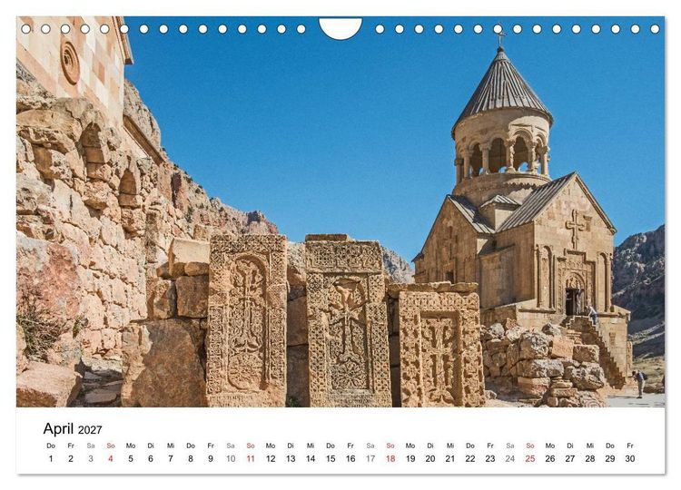 Produktbild: Eine Reise durch Armenien (Wandkalender 2027 DIN A4 quer), CALVENDO Monatskalender