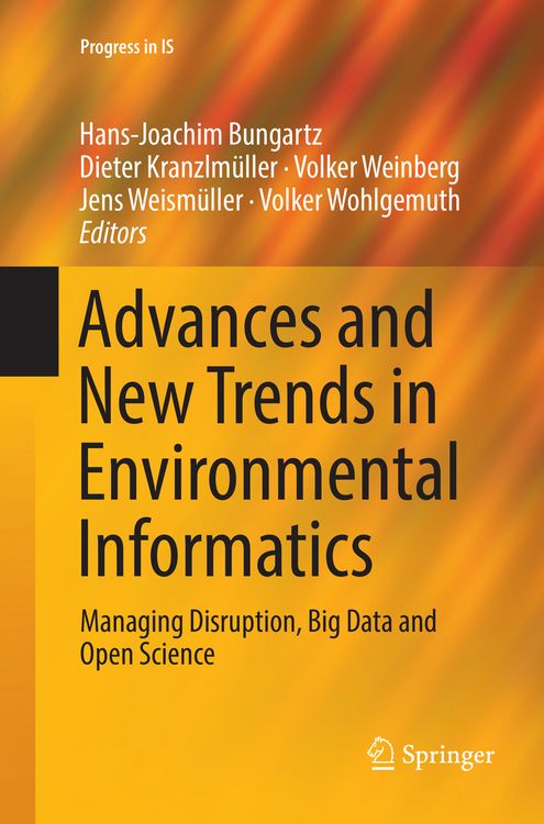 Produktbild: Advances and New Trends in Environmental Informatics