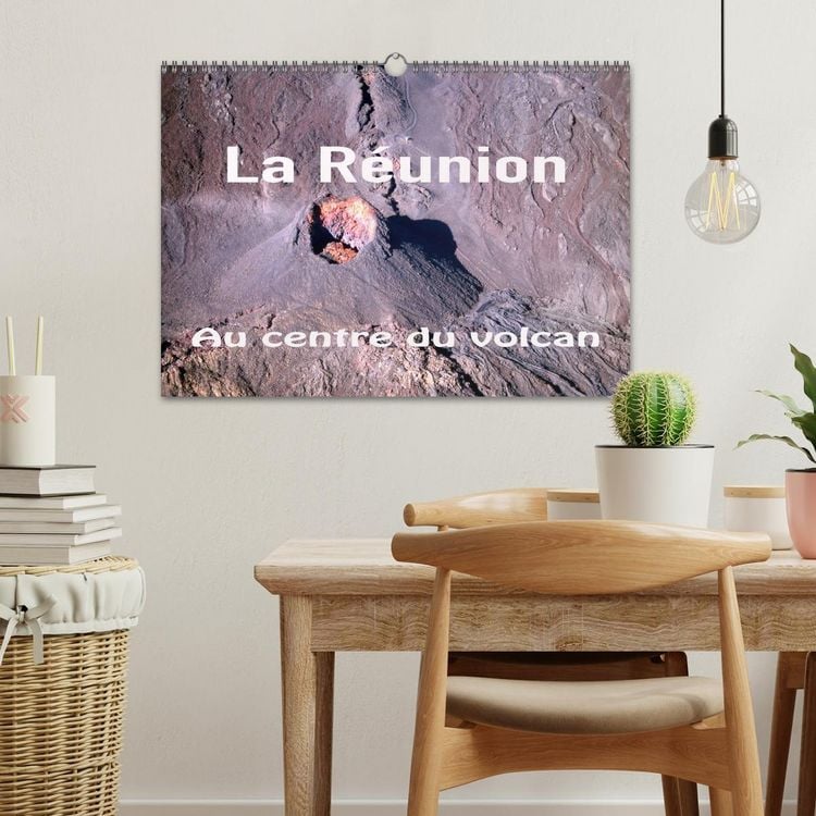 Produktbild: La R&eacute;union, Au centre du volcan (Calendrier mural 2026 DIN A3 vertical), CALVENDO calendrier mensuel