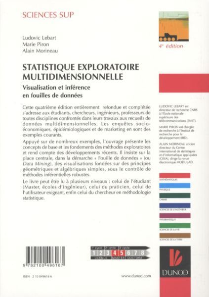Produktbild: Statistique exploratoire