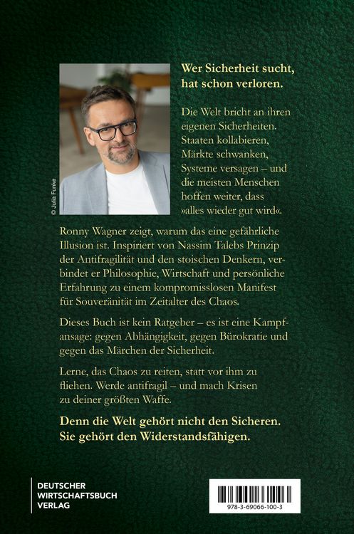 Produktbild: Der Herr der Krisen: die R&uuml;ckkehr des Unzerst&ouml;rbaren