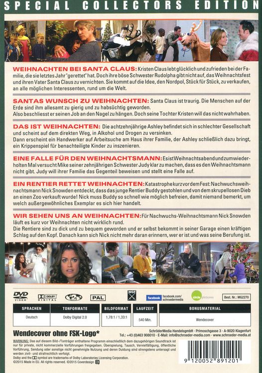 Produktbild: Die r&uuml;hrendsten Weihnachtsfilme Collection Vol. 3 [2 DVDs]