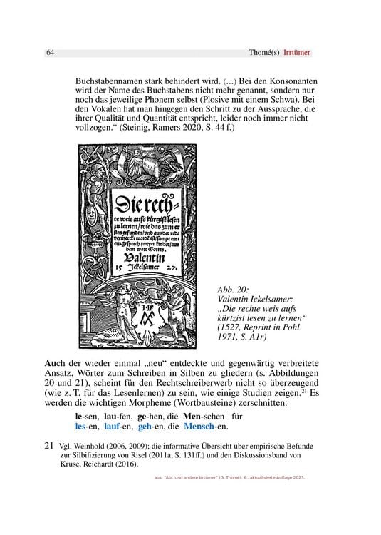 Produktbild: Abc und andere Irrt&uuml;mer &uuml;ber Orthographie, Rechtschreiben, LRS/Legasthenie