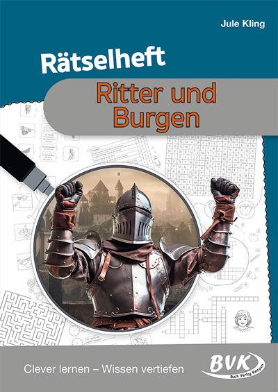 Produktbild: R&auml;tselheft Ritter und Burgen