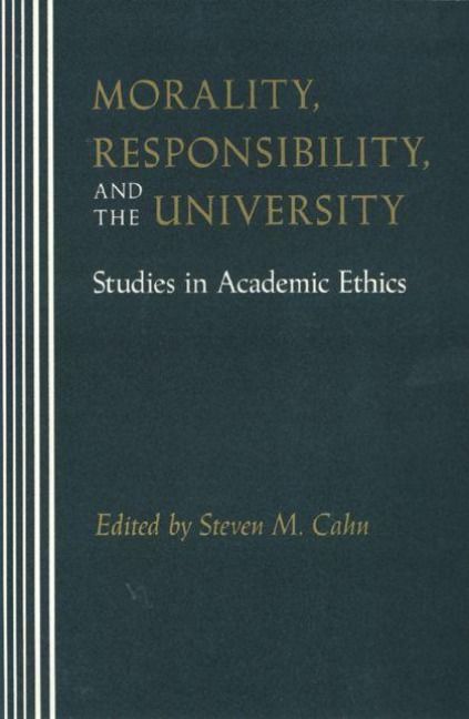 Produktbild: Morality, Responsibility, and the University
