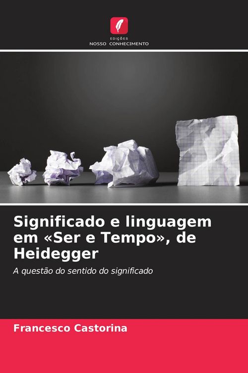 Produktbild: Significado e linguagem em 'Ser e Tempo', de Heidegger