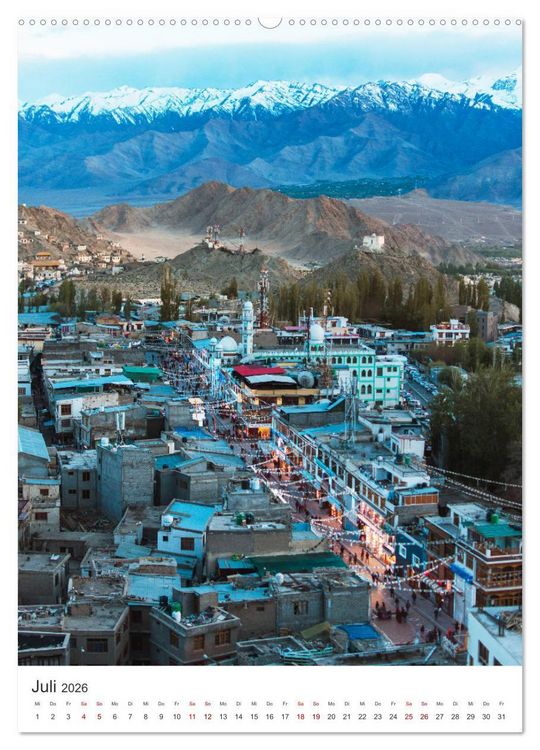 Produktbild: Indien - Das wundersch&ouml;ne Land in Asien. (hochwertiger Premium Wandkalender 2026 DIN A2 hoch), Kunstdruck in Hochglanz