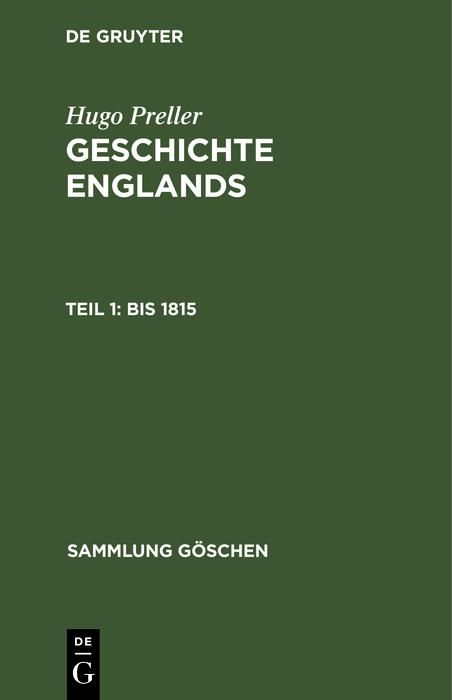 Produktbild: Bis 1815