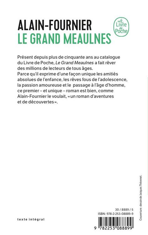 Produktbild: FRE-GRAND MEAULNES - /E COL
