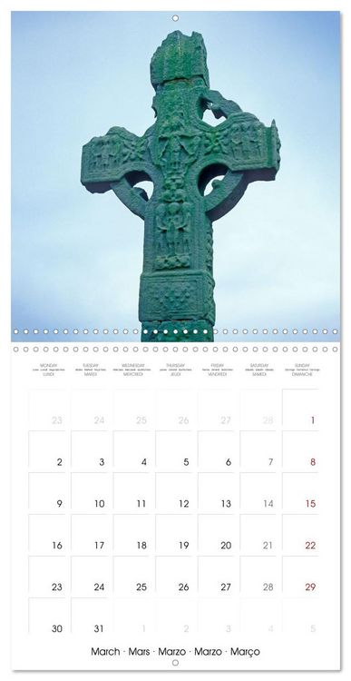 Produktbild: Celtic Crosses in Ireland (Wall Calendar 2026 12 &times; 12 Inch) CALVENDO 12 Month Wall Calendar