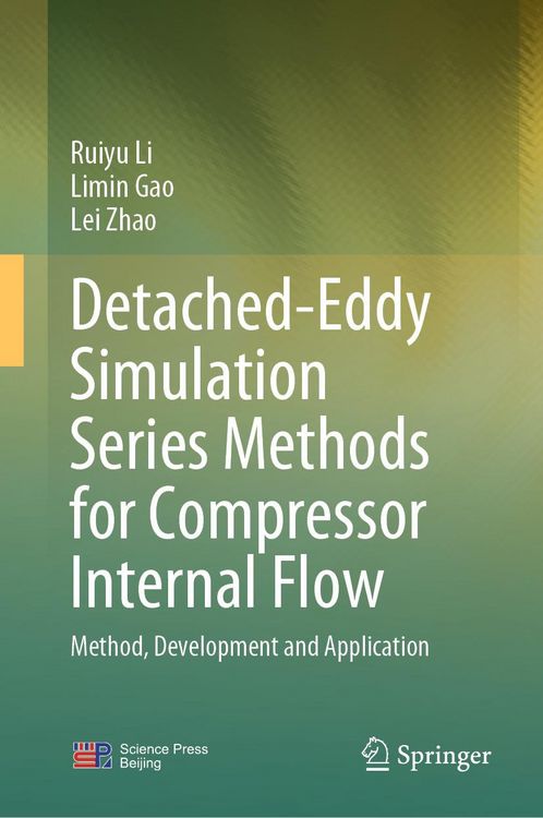 Produktbild: Detached-Eddy Simulation Series Methods for Compressor Internal Flow
