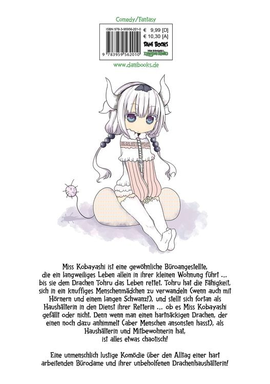 Produktbild: Miss Kobayashi's Dragon Maid - Band 01 (deutsche Ausgabe)
