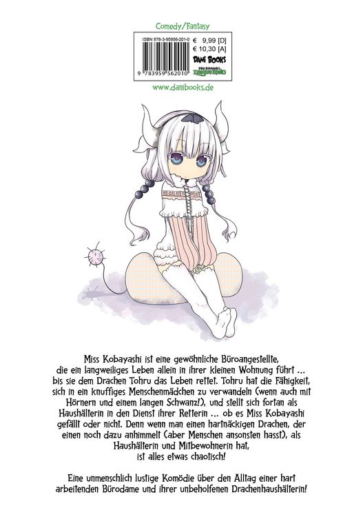 Produktbild: Miss Kobayashi's Dragon Maid - Band 01 (deutsche Ausgabe)