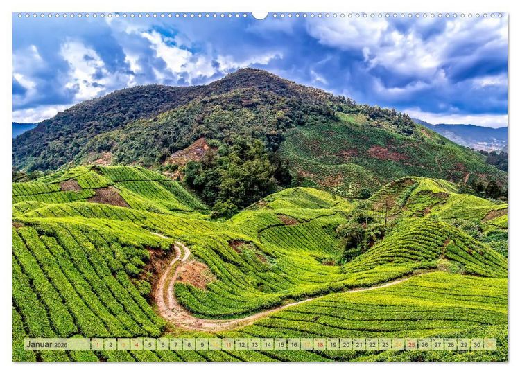 Produktbild: Reise durch Asien - Malaysia (hochwertiger Premium Wandkalender 2026 DIN A2 quer), Kunstdruck in Hochglanz