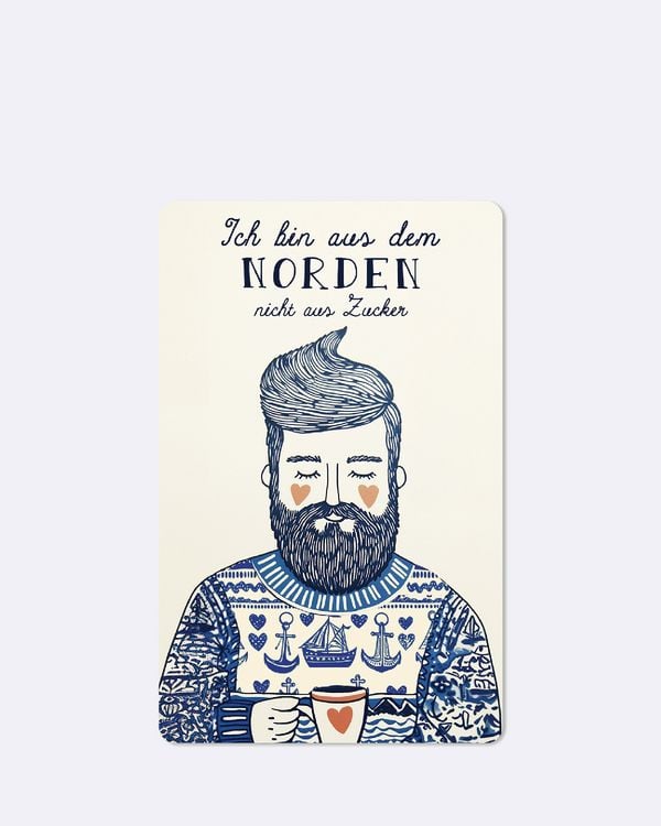 Produktbild: Lunacard Postkarte *Nordic Man