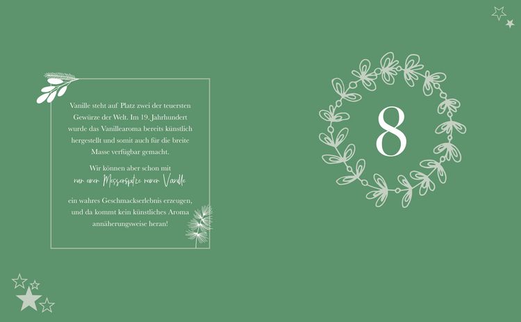 Produktbild: Mein Adventskalender-Backbuch: Sweet Christmas &ndash; zuckerfrei
