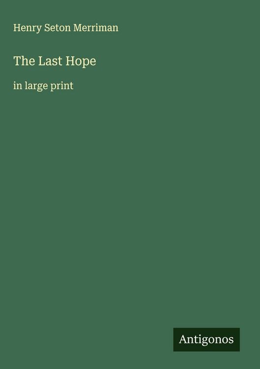 Produktbild: The Last Hope