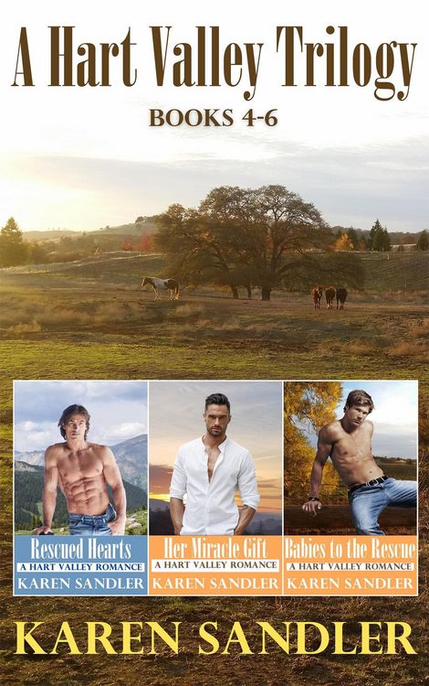 Produktbild: A Hart Valley Trilogy: Small Town Romances Books 4-6 Plus Novella