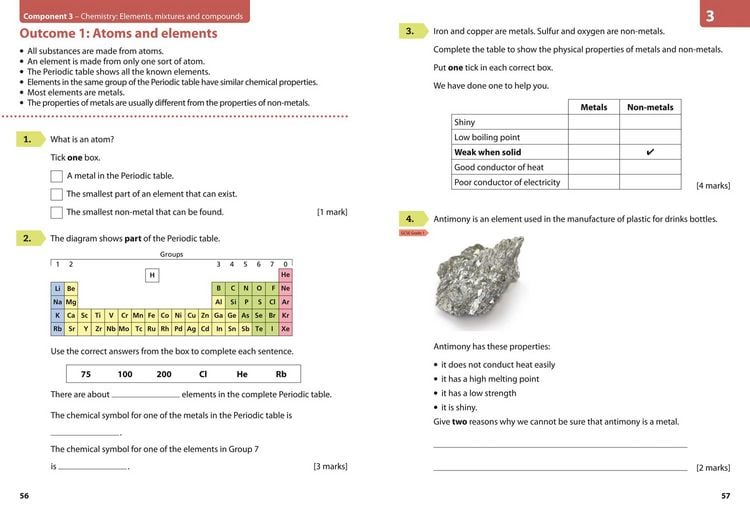 Produktbild: AQA GCSE SCI TRIL AND ELC WB
