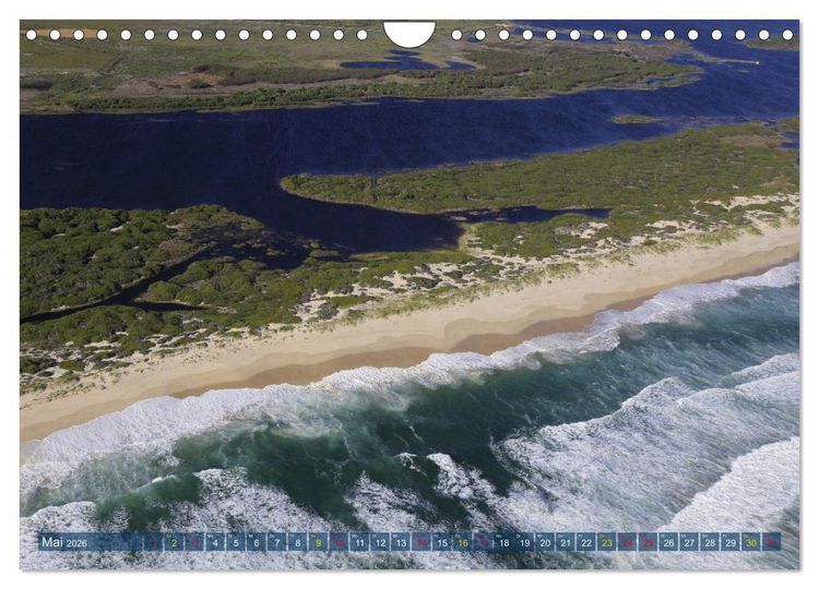 Produktbild: S&uuml;dafrika - K&uuml;stenflug von Kapstadt bis Dyker Island (Wandkalender 2026 DIN A4 quer), CALVENDO Monatskalender