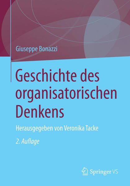 Produktbild: Geschichte des organisatorischen Denkens