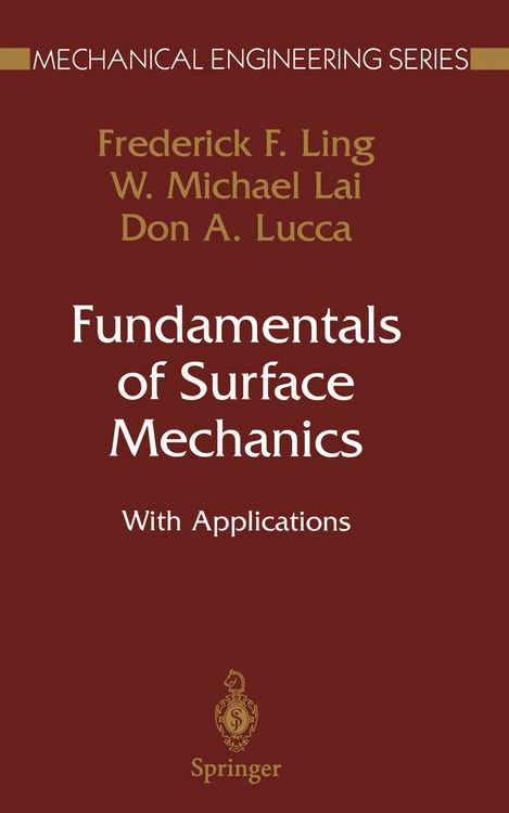 Produktbild: Fundamentals of Surface Mechanics