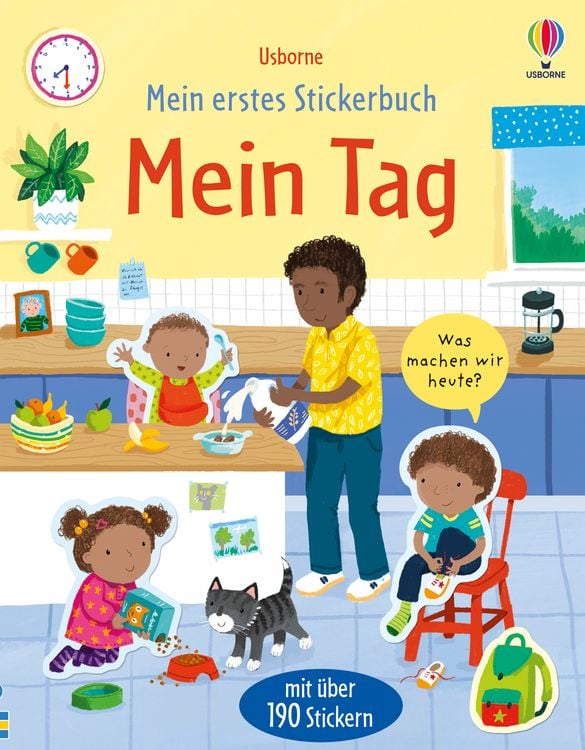 Bild vom Artikel Mein erstes Stickerbuch: Mein Tag vom Autor Holly Bathie