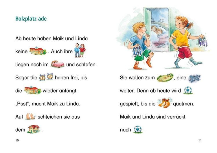 Produktbild: Lesenlernen in 3 Schritten - Die sch&ouml;nsten Fu&szlig;ballgeschichten