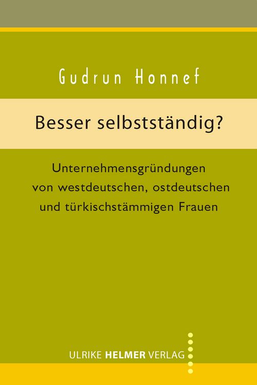 Produktbild: Besser selbstst&auml;ndig?