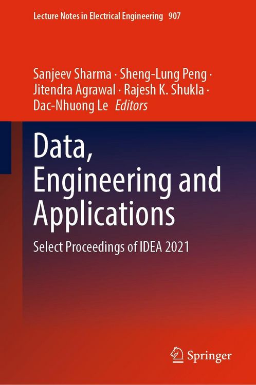 Produktbild: Data, Engineering and Applications