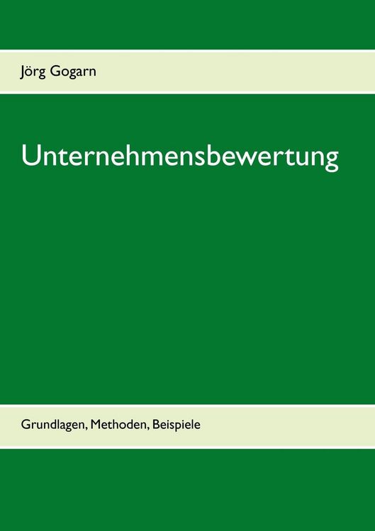 Produktbild: Unternehmensbewertung