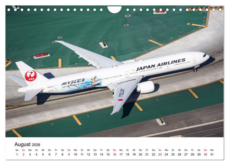 Produktbild: From Above - Die etwas andere Perspektive auf Flugzeuge (Wandkalender 2026 DIN A4 quer), CALVENDO Monatskalender