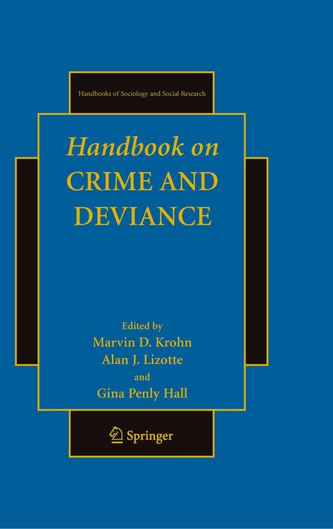 Produktbild: Handbook on Crime and Deviance