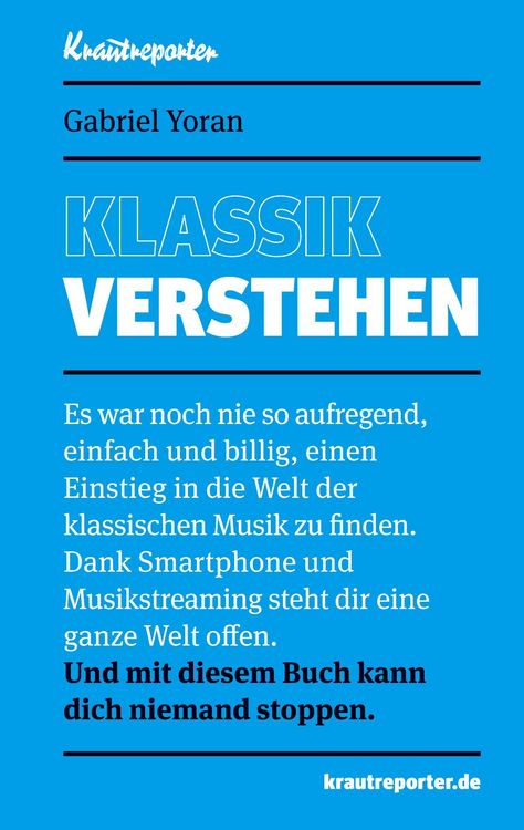 Produktbild: Klassik verstehen