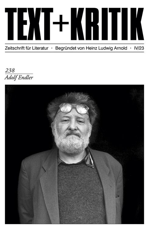 Produktbild: Adolf Endler