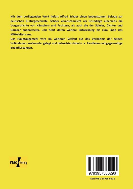 Produktbild: Die altdeutschen Fechter und Spielleute