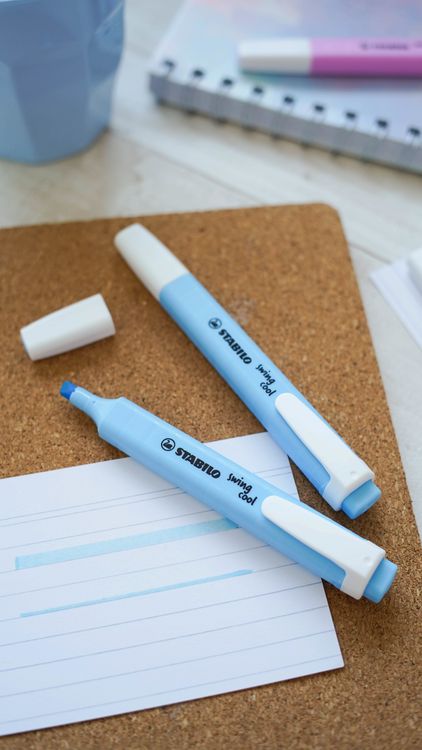 Produktbild: STABILO Textmarker swing cool Pastel, himmlisches Blau