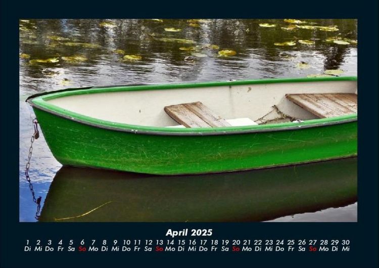 Produktbild: Bootskalender 2025 Fotokalender DIN A4