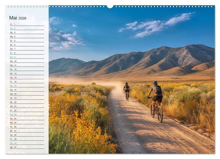 Produktbild: Freiheit sp&uuml;ren (Wandkalender 2026 DIN A2 quer), CALVENDO Monatskalender