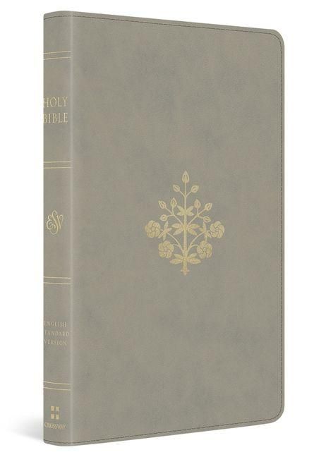 Produktbild: ESV Thinline Bible, Red Letter (Trutone, Stone, Branch Design)